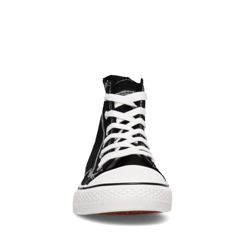 Couseyhi Bkw Mens Rocawear Cousey High Top Sneaker Black White 2