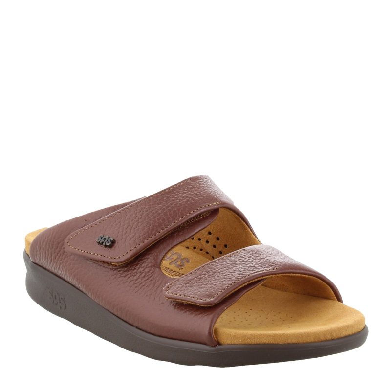 Cozy Amber Womens Sas Cozy Slide Sandal Amber