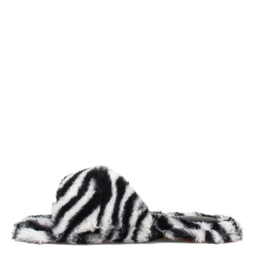 Cozy2 Whmfb Womens Nine West Cozy 2 Slipper White Black 3