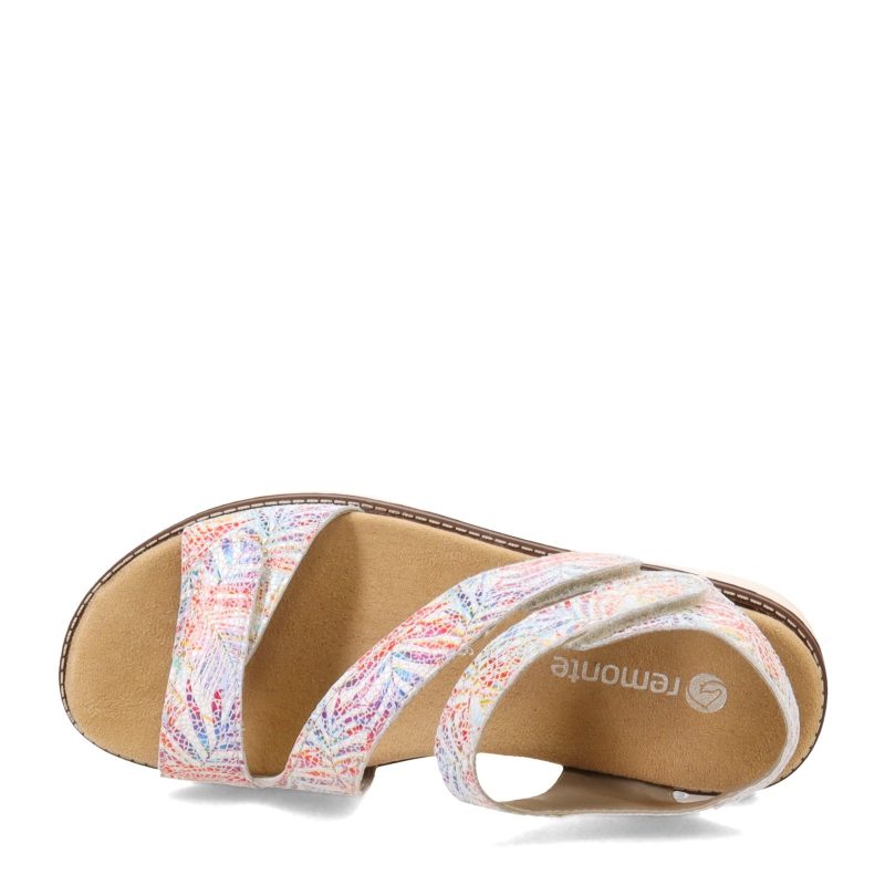 D2050 92 Womens Remonte D2050 Sandal White 5