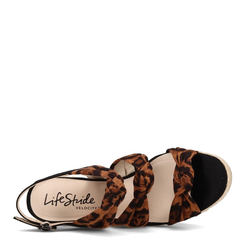 D4842 M3200 Womens Life Stride Talent Sandal Leopard 5