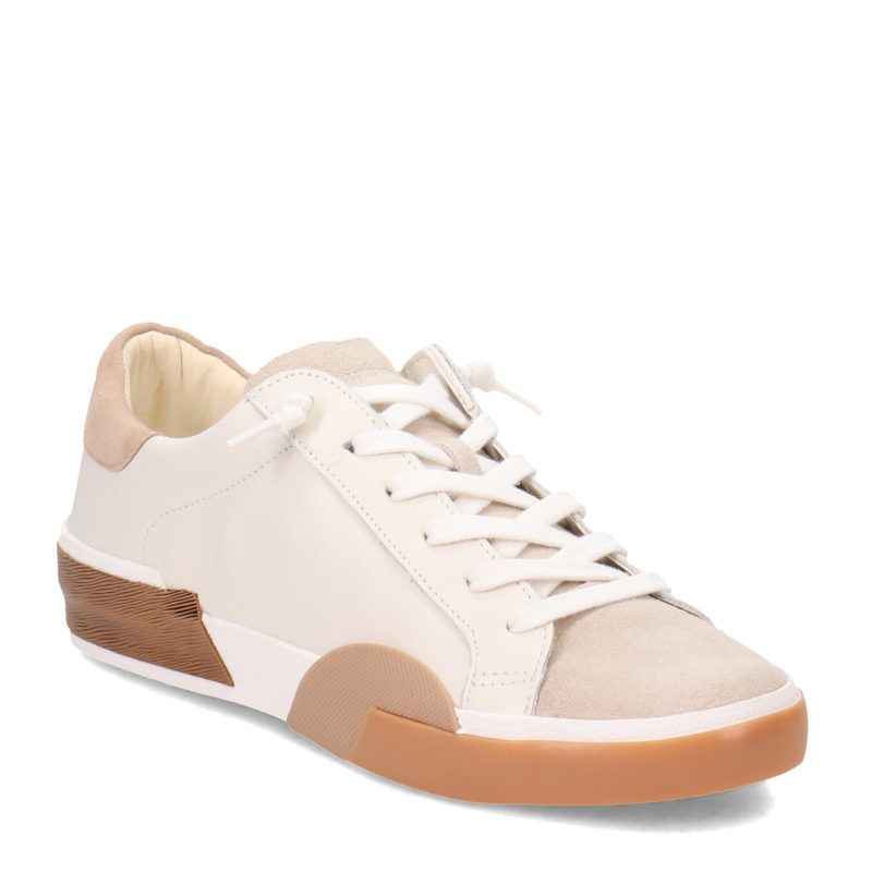 DB31R0270 563 Womens Dolce Vita Zina Sneaker White Tan 5c1c31e4 78c4 4d41 93f8 bfbd81004309