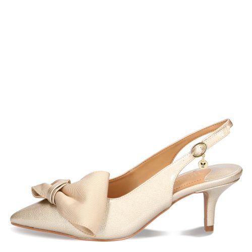 DEVIKA PATPE Womens J Renee Devika Pump Taupe Patent 3