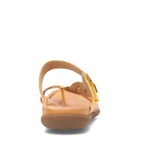 DS317 Womens Aetrex Selena Sandal Sunflower 4