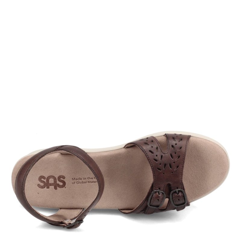 DUO WOOD Womens Sas Duo Sandal Wood 5