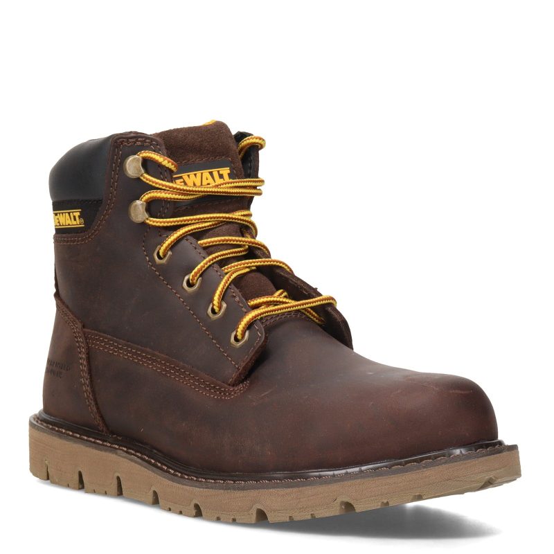 DXWP10023 BCH Mens Dewalt Flex 6in Steel Toe Boot Brown