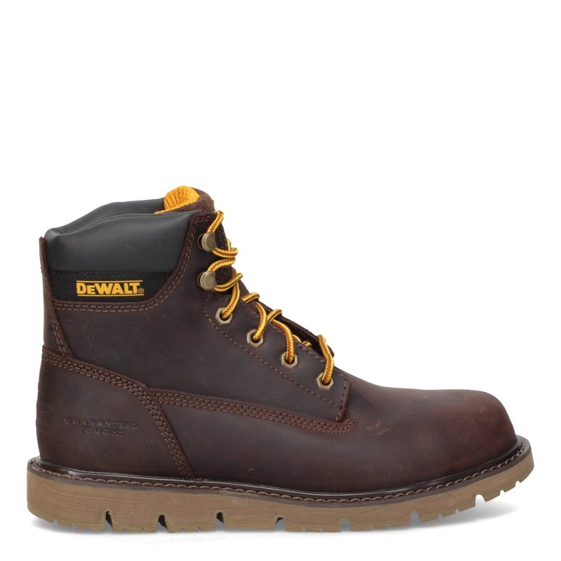 DXWP10023 BCH Mens Dewalt Flex 6in Steel Toe Boot Brown 1