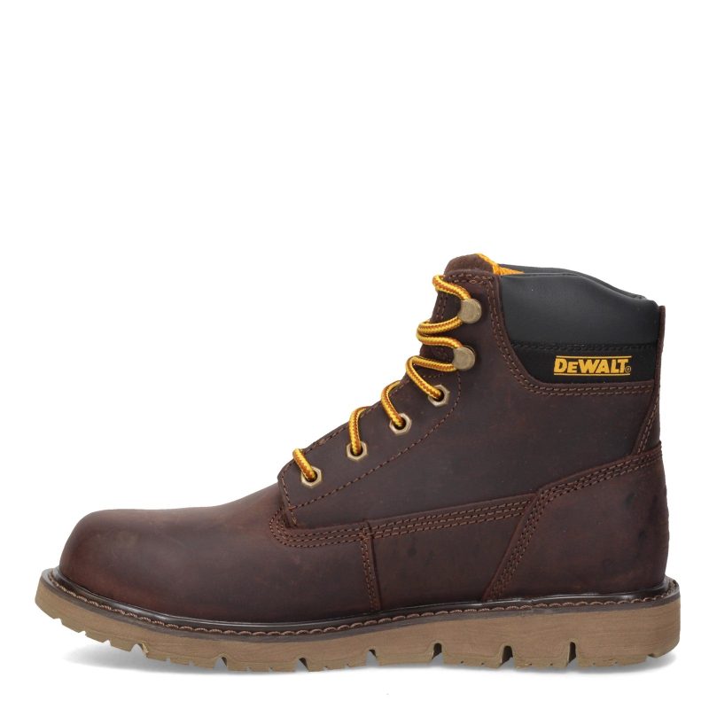 DXWP10023 BCH Mens Dewalt Flex 6in Steel Toe Boot Brown 3