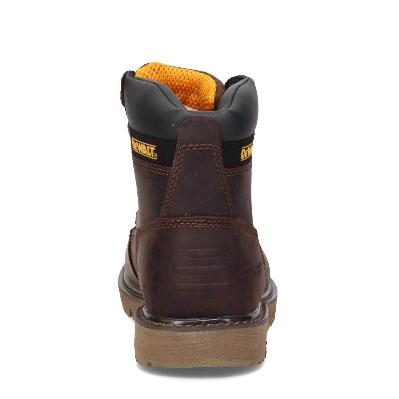 DXWP10023 BCH Mens Dewalt Flex 6in Steel Toe Boot Brown 4