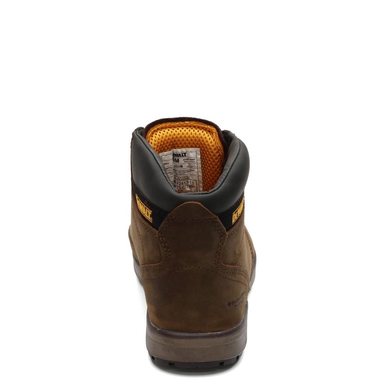 Dxwp10007 Pch Mens Dewalt Plasma Steel Toe Boot Brown 4