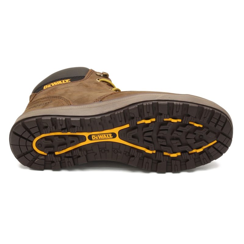 Dxwp10007 Pch Mens Dewalt Plasma Steel Toe Boot Brown 6