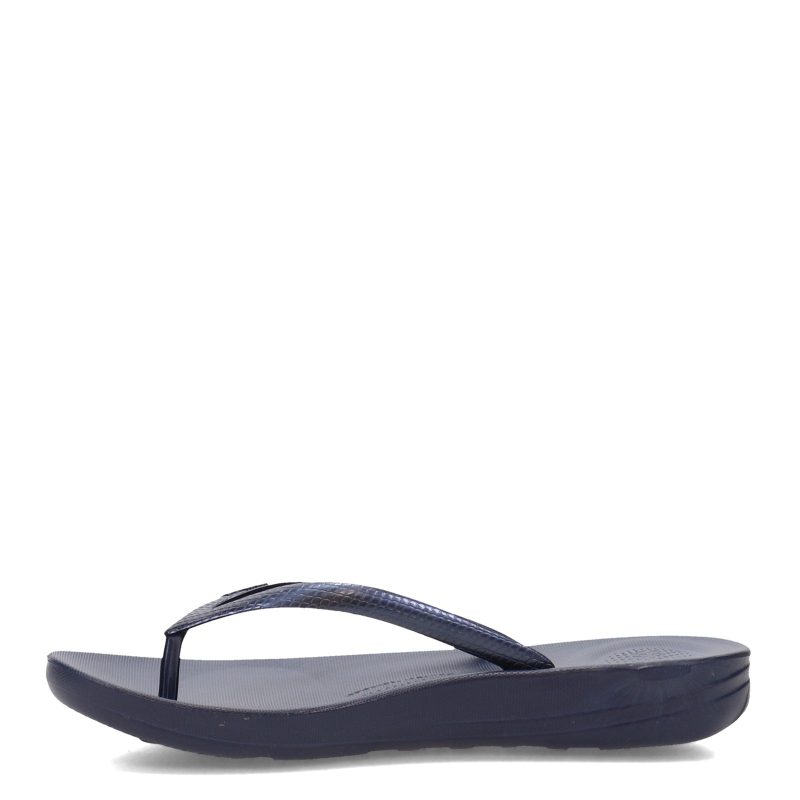 E54 399 Womens Fit Flop I Qushion Flip Flop Navy 3