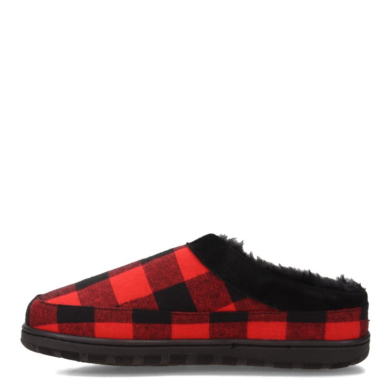 EM2049 614 Mens Lamo Julian Clog Ii Red Plaid 3