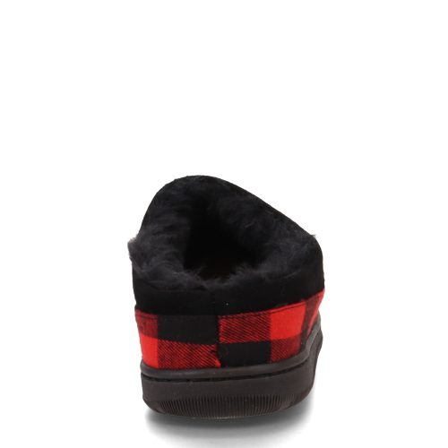 EM2049 614 Mens Lamo Julian Clog Ii Red Plaid 4