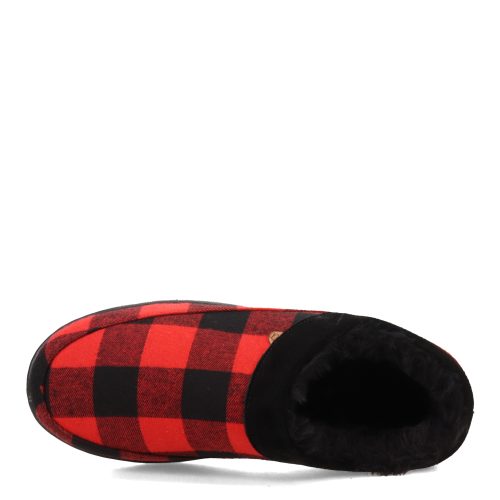 EM2049 614 Mens Lamo Julian Clog Ii Red Plaid 5