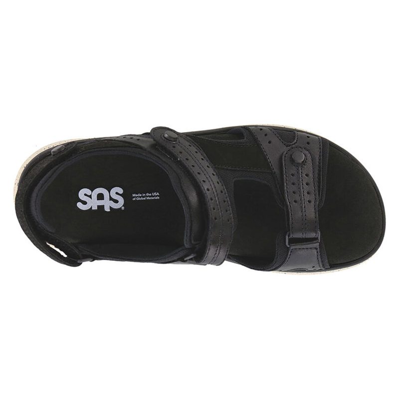 EMBARK BLK ASH Womens Sas Embark Sandal Black Ash 5