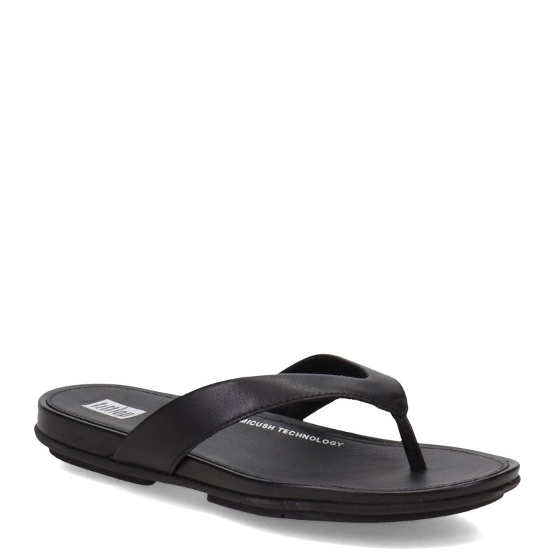 EO8 090 Womens Fit Flop Gracie Flip Flop Black