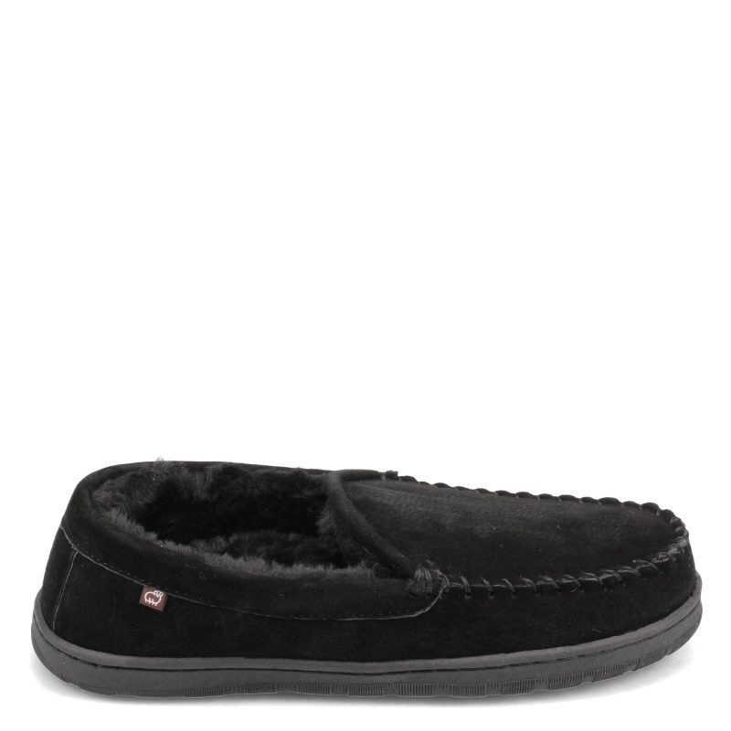 Em1994 Blk Mens Lamo Kenai Moc Slipper Black 1