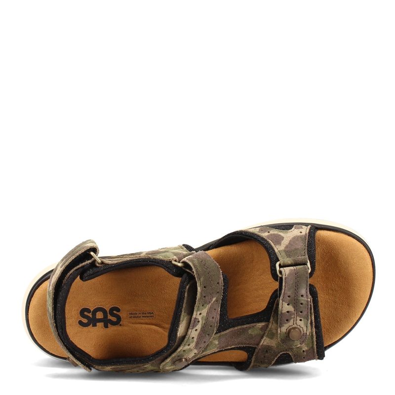 Embark Incog Womens Sas Embark Sandal Camo 5