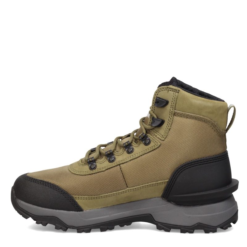 FP5070 M Mens Carhartt Waterproof 6 Inch Soft Toe Hiker Boot Olive 3