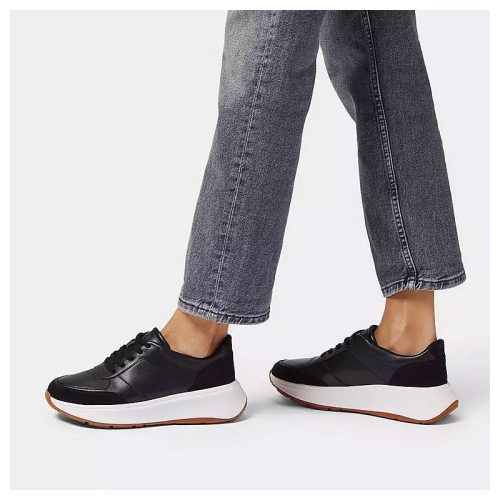 FR1 001 Womens Fit Flop F Mode Flatform Sneaker Black 8