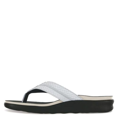 FREEDOM STONE Womens Sas Freedom Sandal White 3