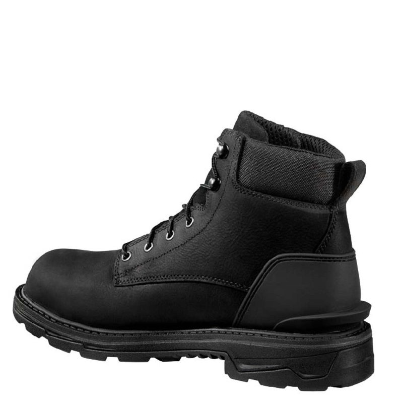 FT6001 M Mens Carhartt Ironwood Wp 6in Soft Toe Boot Black 4