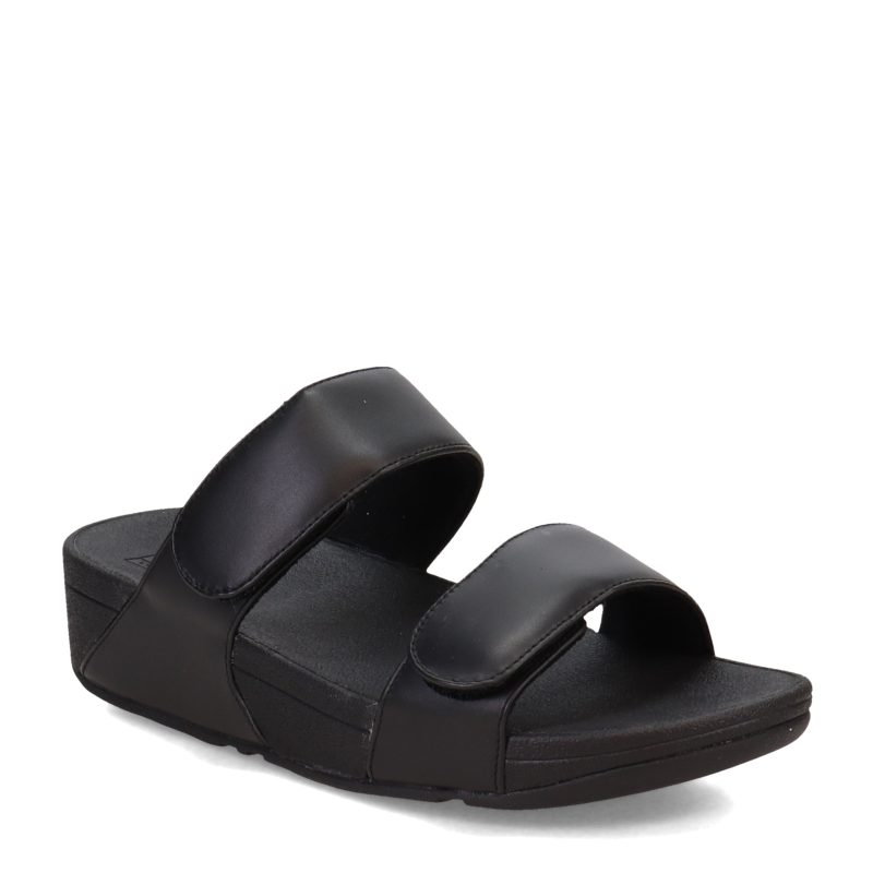 FV6 090 Womens Fitflop Black Leather