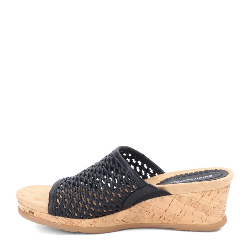 Flossey Black Womens Baretraps Flossey Slide Black 3