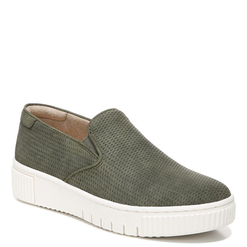 G1666 S7301 Womens Natural Soul Tia Sneaker Dark Green