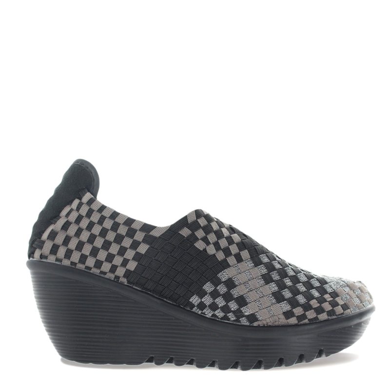 GEM PEWCOMB Womens Bernie Mev Gem Slip On Pewter Multi 1