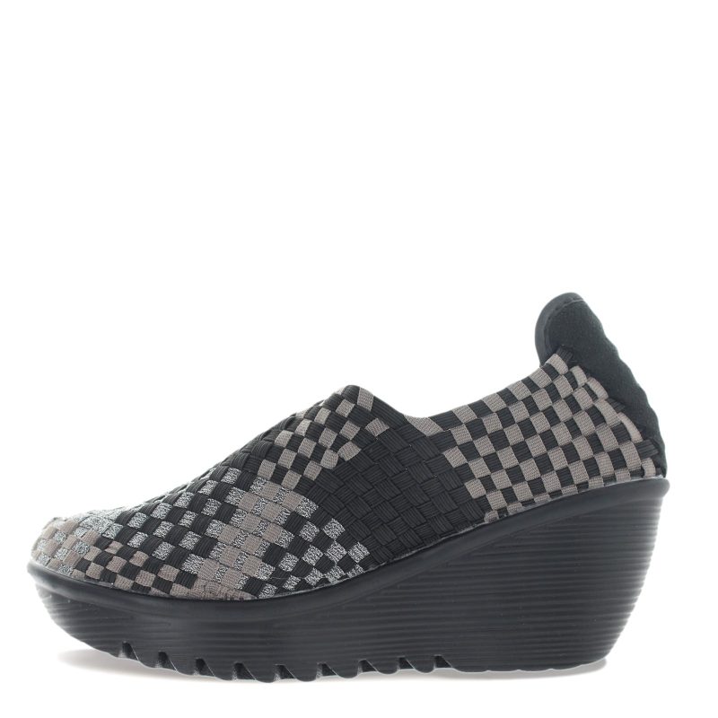 GEM PEWCOMB Womens Bernie Mev Gem Slip On Pewter Multi 3