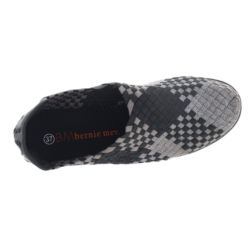 GEM PEWCOMB Womens Bernie Mev Gem Slip On Pewter Multi 5