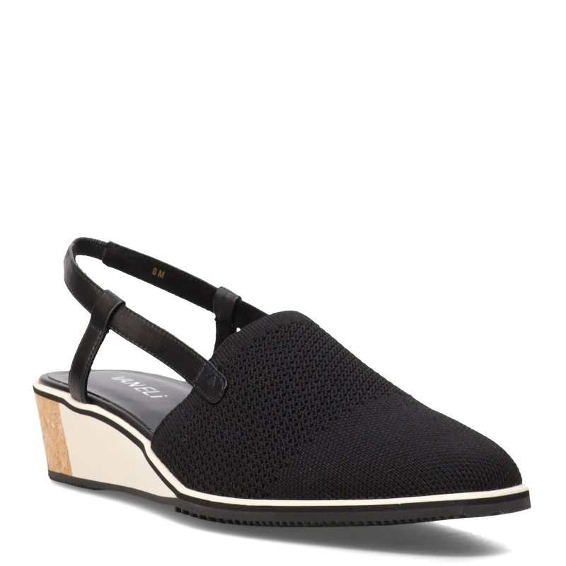 GREER BLACK Womens Vaneli Greer Slip On Black