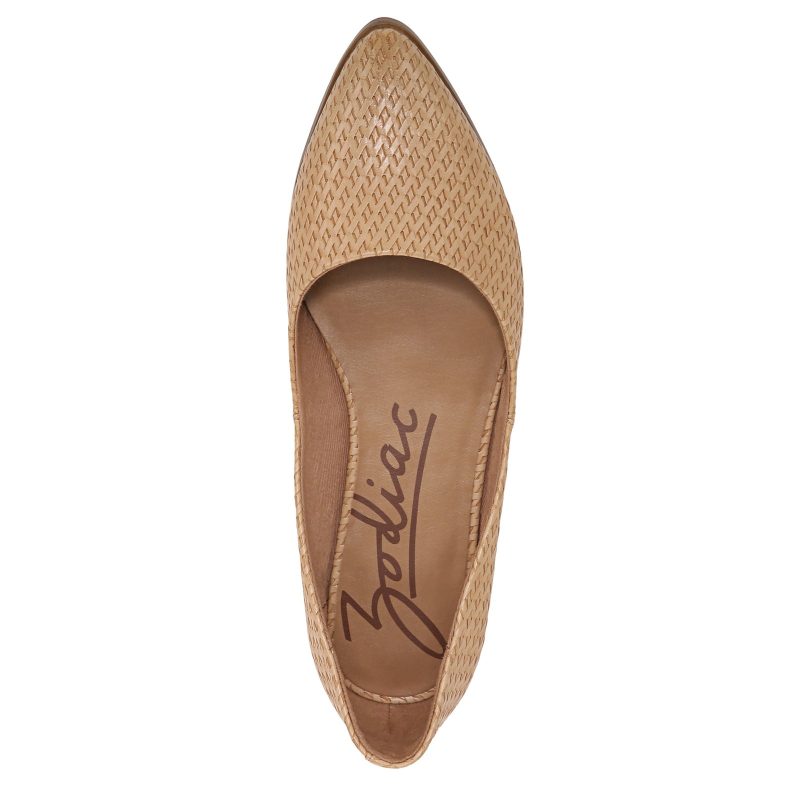 H0132S6254 Womens Zodiac Hill Flat Camel 5