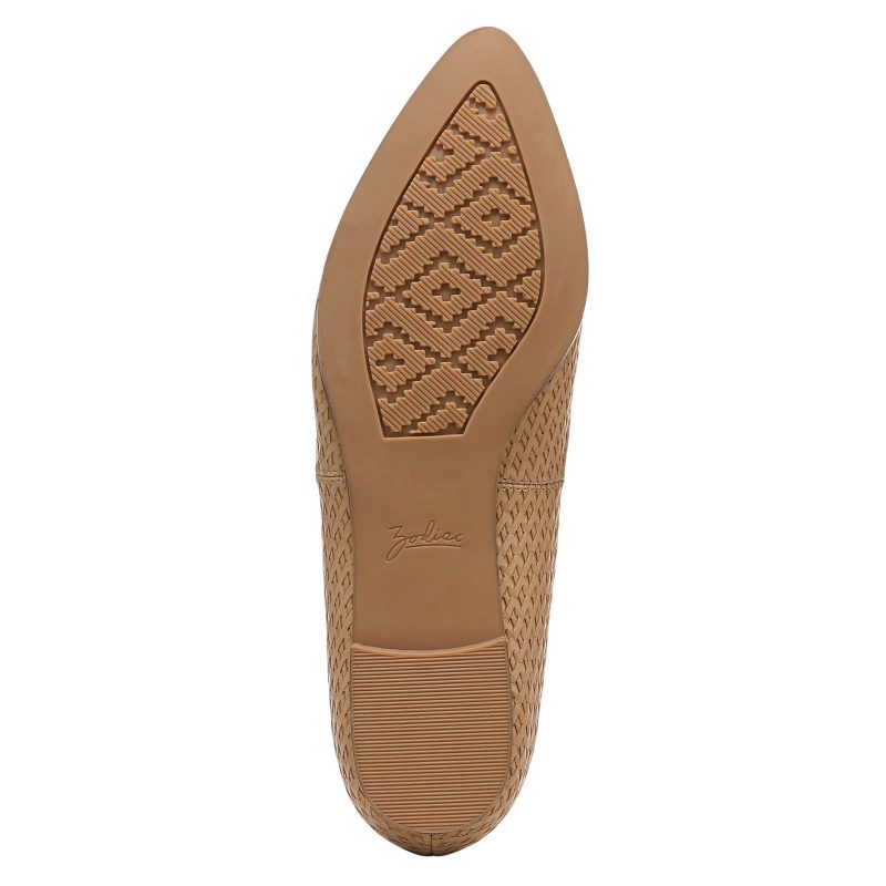 H0132S6254 Womens Zodiac Hill Flat Camel 6