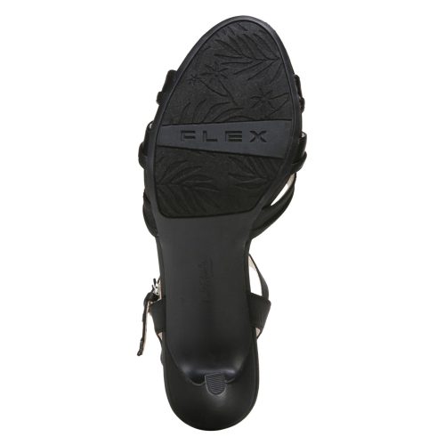 H1461F1001 Womens Life Stride Maebree Sandal Black Satin 8