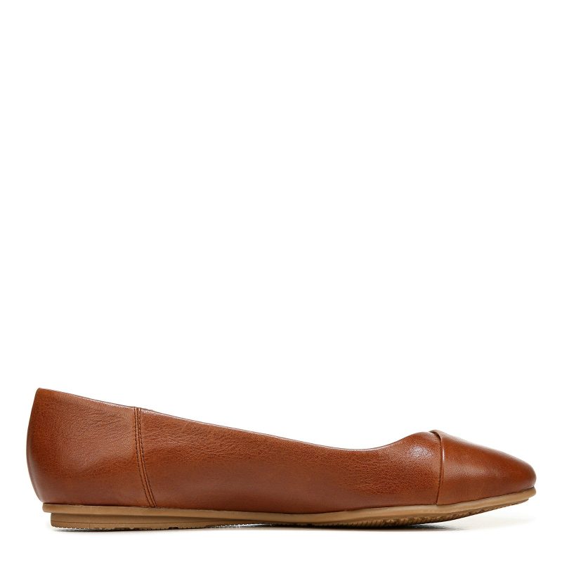 H1644L1200 Womens Zodiac Sadie Flat Cognac 1