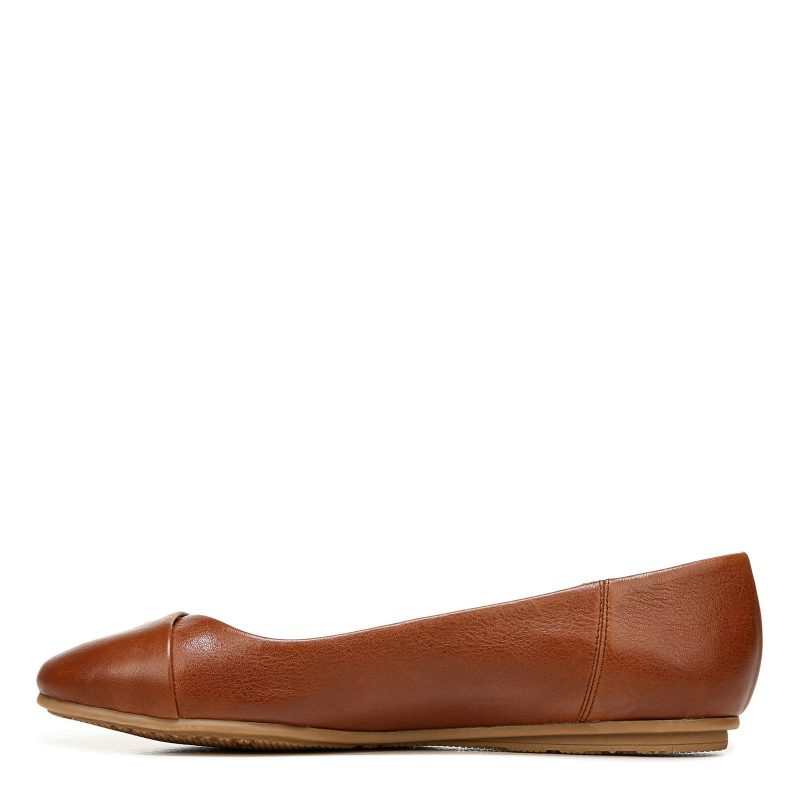 H1644L1200 Womens Zodiac Sadie Flat Cognac 3