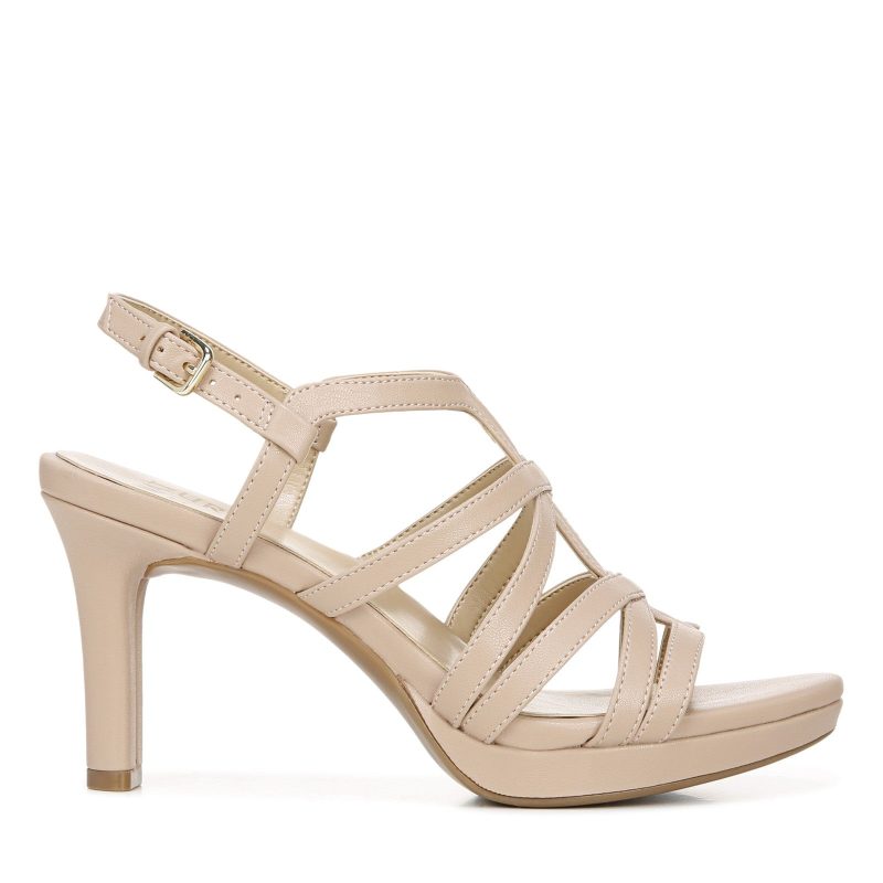 H1868S2250 Womens Naturalizer Baylor Dress Sandal Beige 1