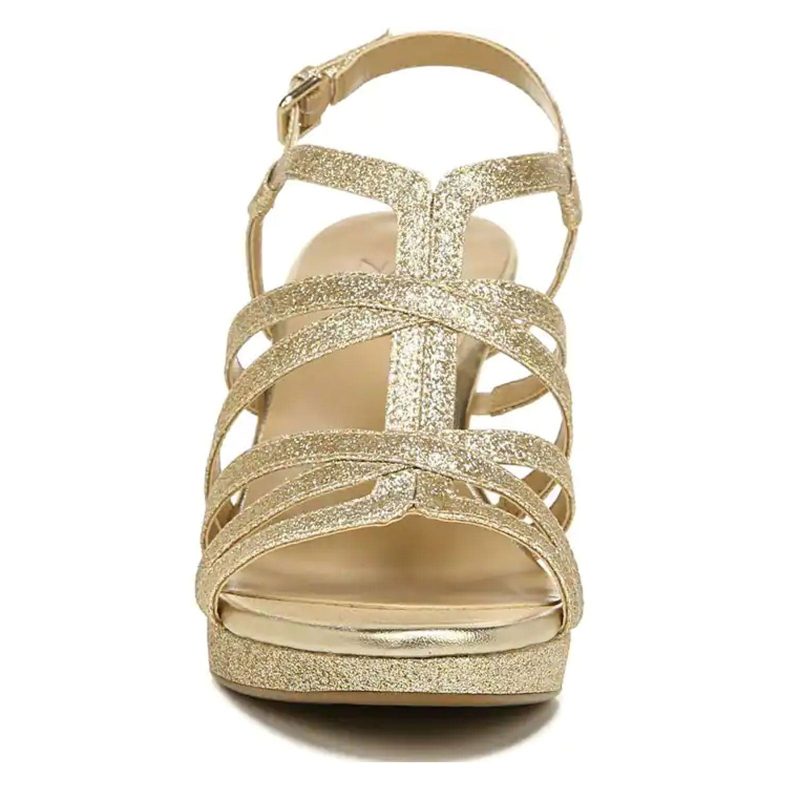 H1868S5702 Womens Naturalizer Baylor Dress Sandal Gold 2