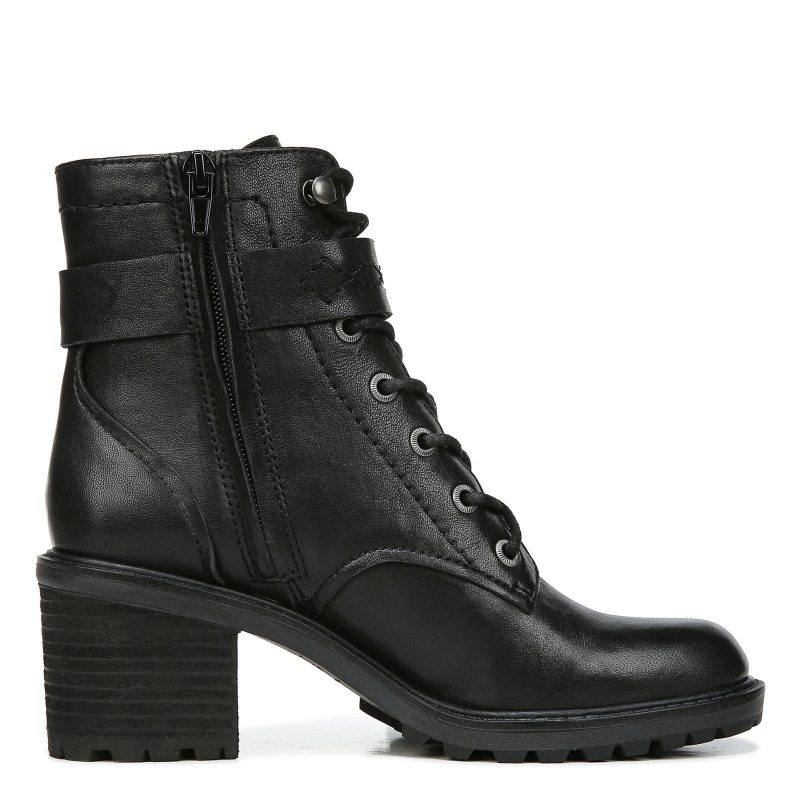 H2333L1001 Womens Zodiac Gemma Boot Black Leather 1