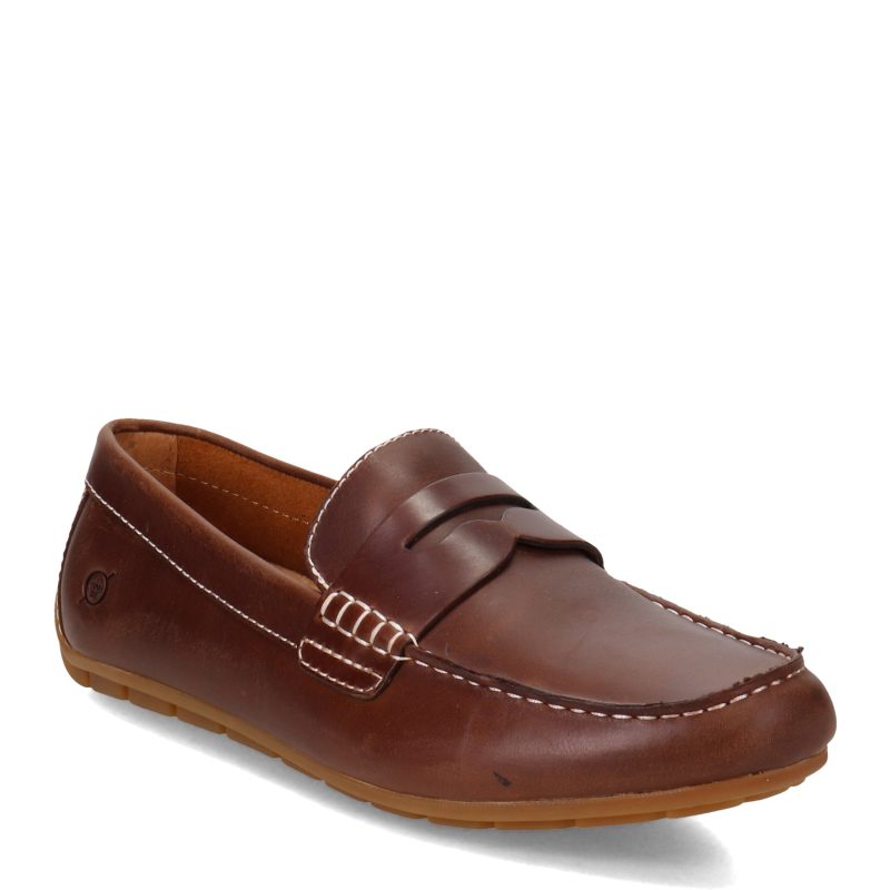 H45923 Mens Born Andes Loafer Dark Brown