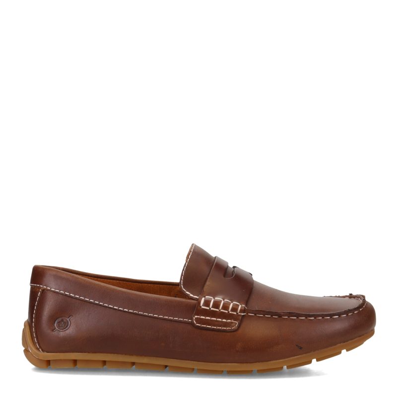 H45923 Mens Born Andes Loafer Dark Brown 1