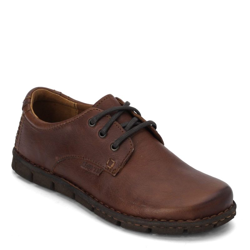 H47406 Mens Born Soledad Lace Up Brown