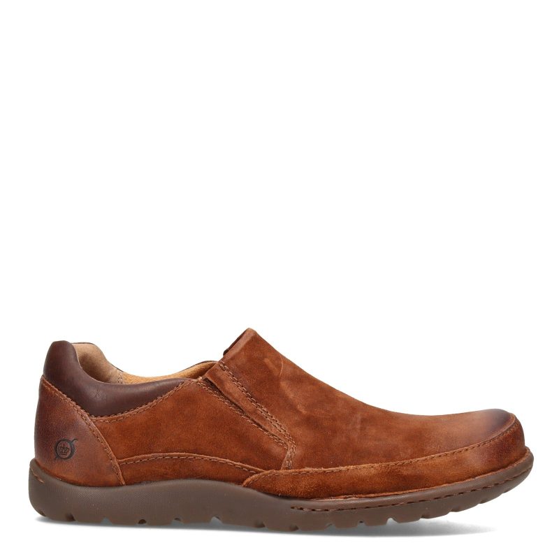 H48226 Mens Born Nigel Slip On Rust 1