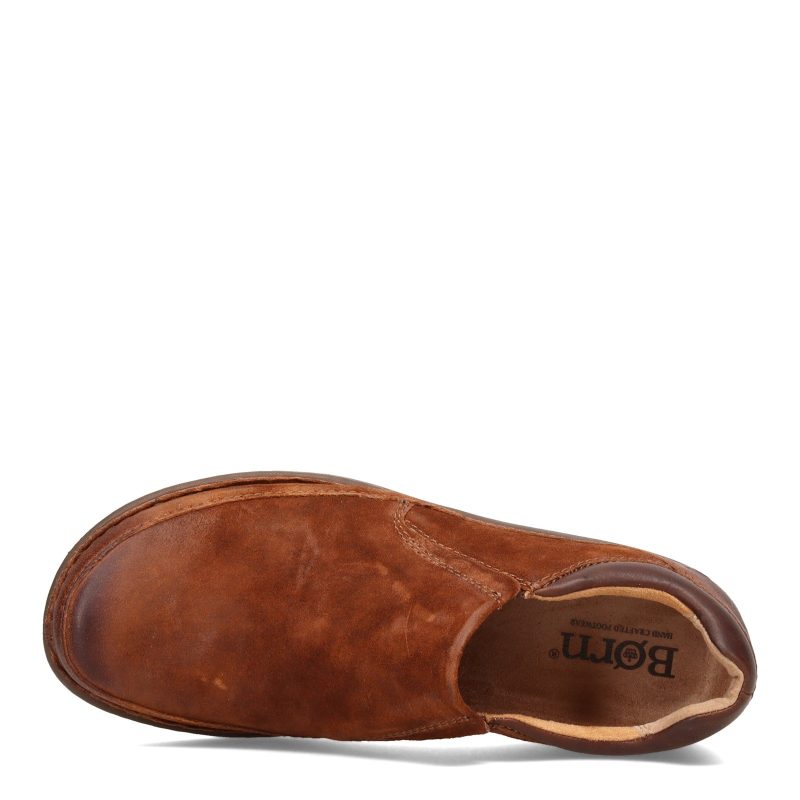 H48226 Mens Born Nigel Slip On Rust 5