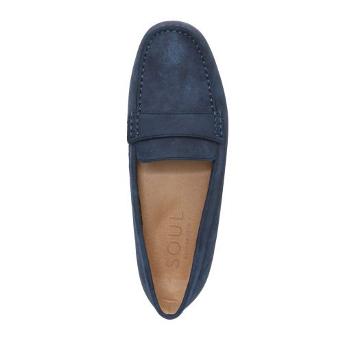 H7144S3402 Womens Soul Naturalizer Seven Loafer Navy Nubuck 5