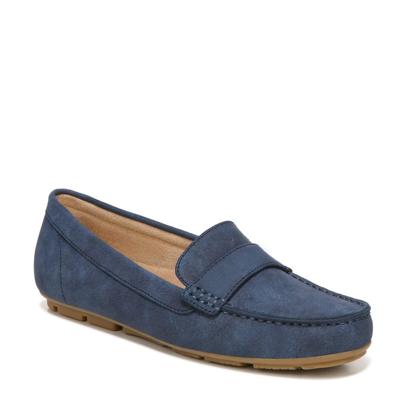 H7144S3402 Womens Soul Naturalizer Seven Loafer Navy Nubuck 99dd8e54 2e75 46e0 ab8b a6dfa62300b2