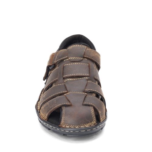 H80310 Mens Rockport Darwyn Fisherman Sandal Brown 2